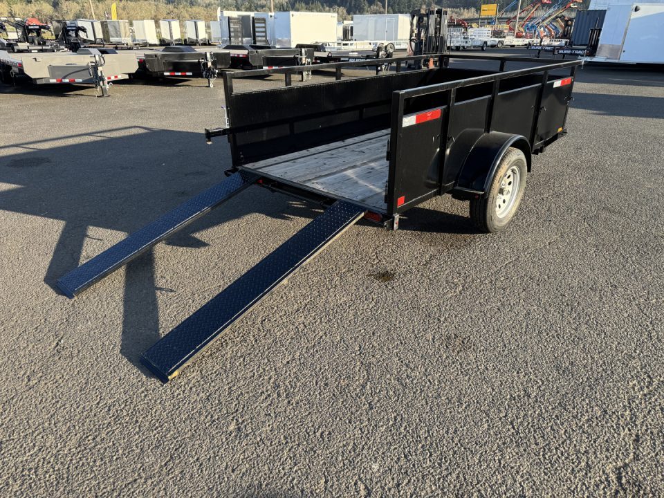 New 2026 Eagle 5x10 Falcon Lightspeed Steel Utility Trailer 3K GVWR
