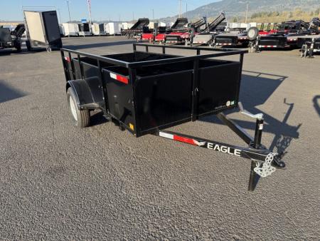 New 2026 Eagle 5x10 Falcon Lightspeed Steel Utility Trailer 3K GVWR