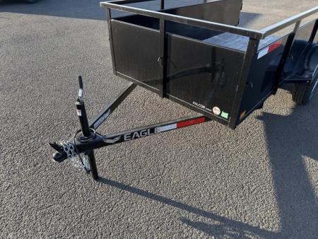 New 2026 Eagle 5x10 Falcon Lightspeed Steel Utility Trailer 3K GVWR