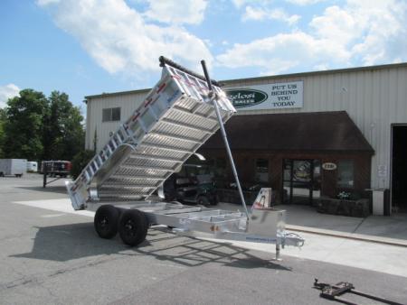 New Mission 7 X 14 Aluminum Dump Trailer