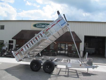 New Mission 7 X 14 Aluminum Dump Trailer