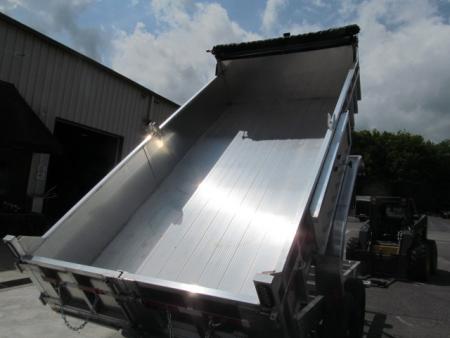 New Mission 7 X 14 Aluminum Dump Trailer