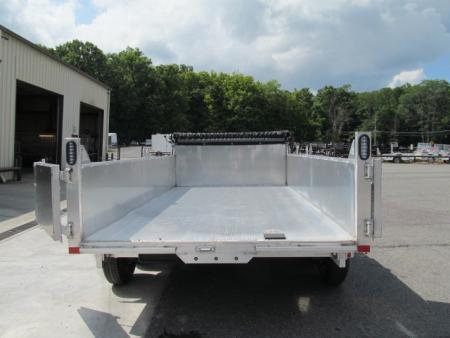 New Mission 7 X 14 Aluminum Dump Trailer