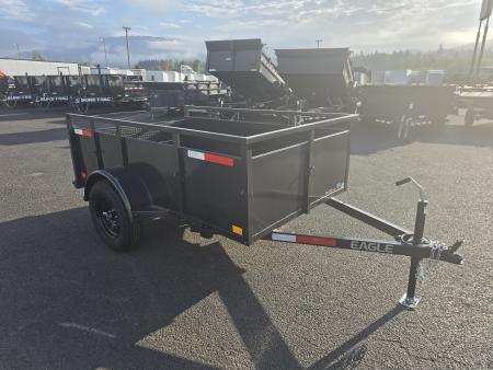 New 2026 Eagle Trailers 5x8 Falcon Light Speed Utility w/ Ramps 3K GVWR