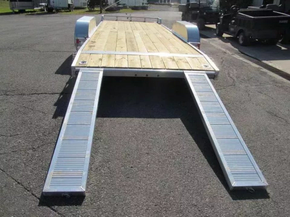 New Mission Aluminum Open Car Hauler 6'8" X 18 7K Car / Racing Trailer