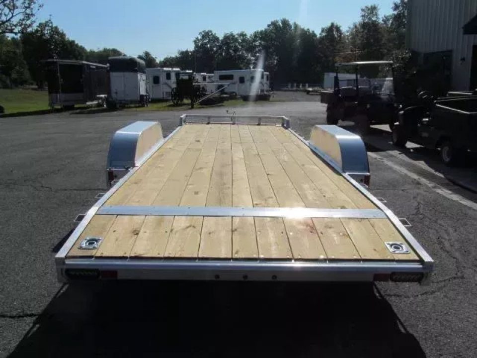 New Mission Aluminum Open Car Hauler 6'8" X 18 7K Car / Racing Trailer