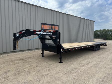 New 2027 PJ Trailers 32' Quest LQ Gooseneck Flatbed Trailer