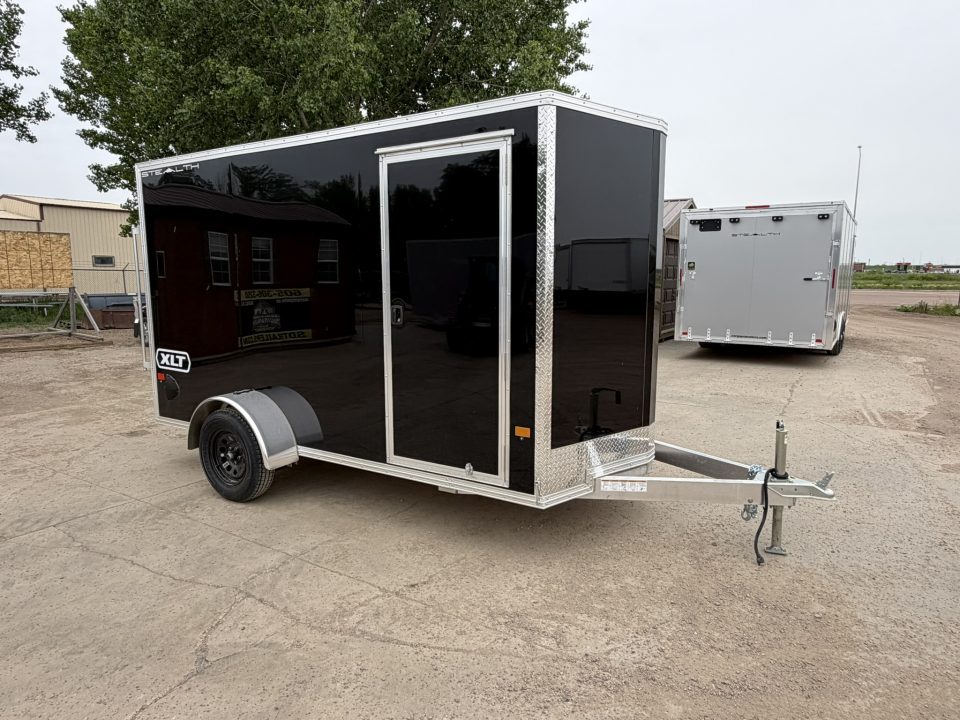 New 2026 Alcom-Stealth 6x12 All Aluminum Cargo / Enclosed Trailer