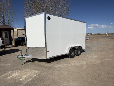 New 2026 ALCOM 7.5 X 16 UTV Cargo / Enclosed Trailer