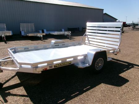 New 2027 Aluma 7712H-S-TG Utility Trailer