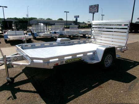 New 2027 Aluma 7712H-S-TG Utility Trailer