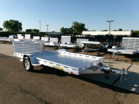 New 2027 Aluma 8014S-EL-BT Utility Trailer