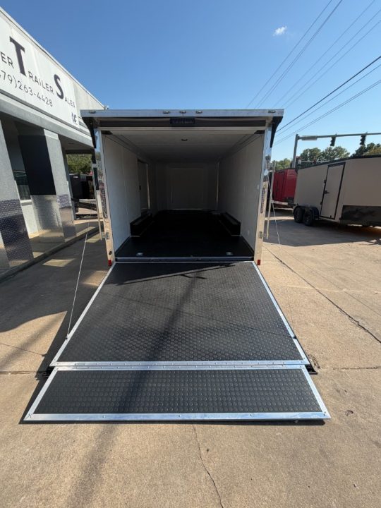 New 2026 Stallion Manufacturing LLC 8.5' X 20' #7000 Tandem Axle Rear Ramp Cargo / Enclosed Trailer
