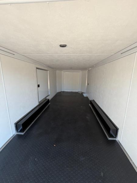 New 2026 Stallion Manufacturing LLC 8.5' X 20' #7000 Tandem Axle Rear Ramp Cargo / Enclosed Trailer