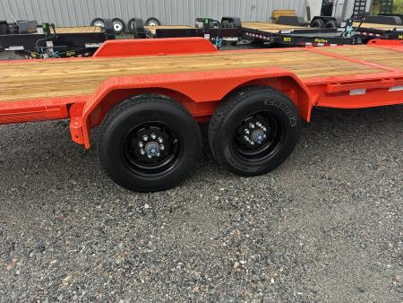 New 2027 Diamond C HDT210 Tilt Trailer, 82x20 (16ft+4ft) HUGE 10K Super Single Axles, Hydraulic Jack, #18460 Payload