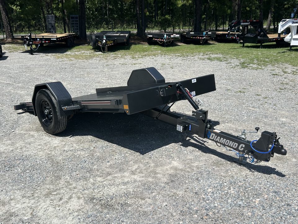 New 2027 Diamond C DSA107 Tilt Trailer, 77x12, 7K Axle, #5230 Payload