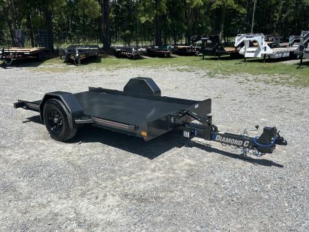 New 2027 Diamond C DSA107 Tilt Trailer, 77x12, 7K Axle, #5230 Payload