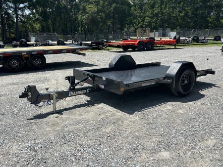 New 2027 Diamond C DSA107 Tilt Trailer, 77x12, 7K Axle, #5230 Payload