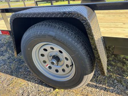 New 2027 MCT MFG 6'10"x14' Landscape Trailer Utility Trailer NEW 102 INCH WIDE DECK