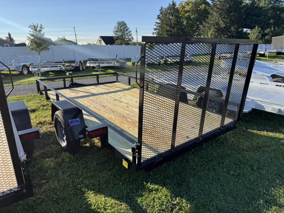 New 2027 MCT MFG 6'10"x12' Landscape Trailer Utility Trailer NEW 102 INCH WIDE DECK