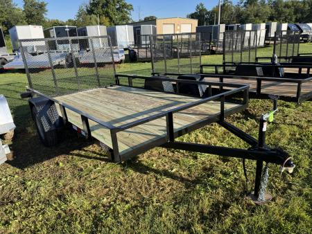New 2027 MCT MFG 6'10 x12' Landscape Trailer Utility Trailer NEW 102 INCH WIDE DECK