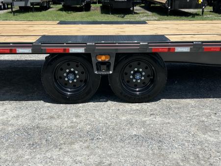 New 2027 Diamond C DET208 Tilt Trailer, 8.5x24 (20ft+4ft) Tilt with 8K Axles, #12,700 Payload
