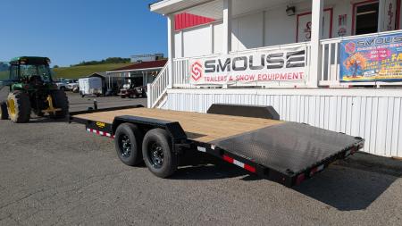 New 2026 CAM Superline 20' HD Wood Deck Car Hauler w/ DS Removable Fender
