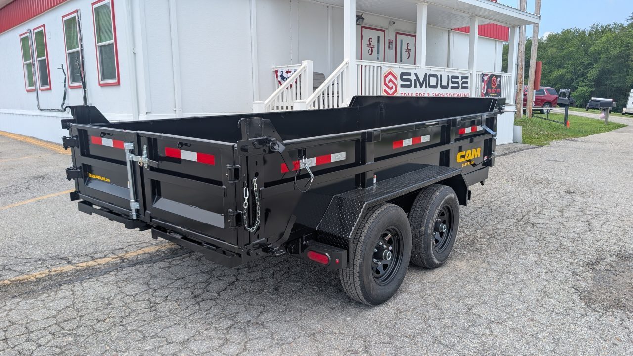 New 2027 CAM Superline 6x12 Lo Pro Standard Duty Equipment Dump Trailer