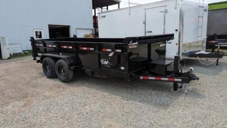 New 2027 CAM Superline 6'10" x 14' HD "BEAST" Lo Pro Equipment Dump w/ Underbody Ramps
