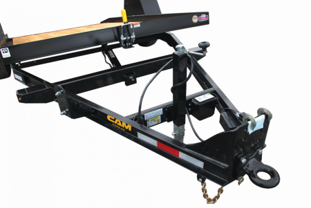 New 2027 CAM SUPERLINE 19' (4+15) Lo Pro Split Tilt Trailer w/ Pallet Fork Carrier