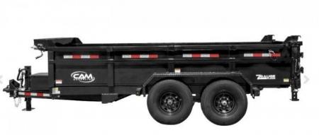 New 2026 CAM Superline 6'10" x 12' HD "BEAST" Lo Pro Equipment Dump w/ Underbody Ramps