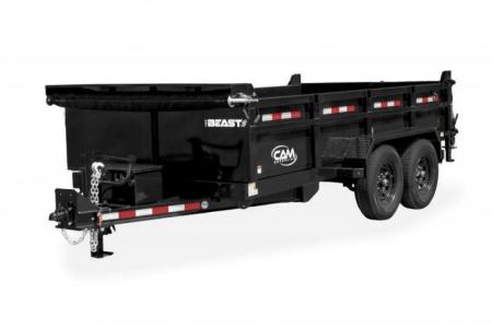 New 2026 CAM Superline 6'10" x 12' HD "BEAST" Lo Pro Equipment Dump w/ Underbody Ramps