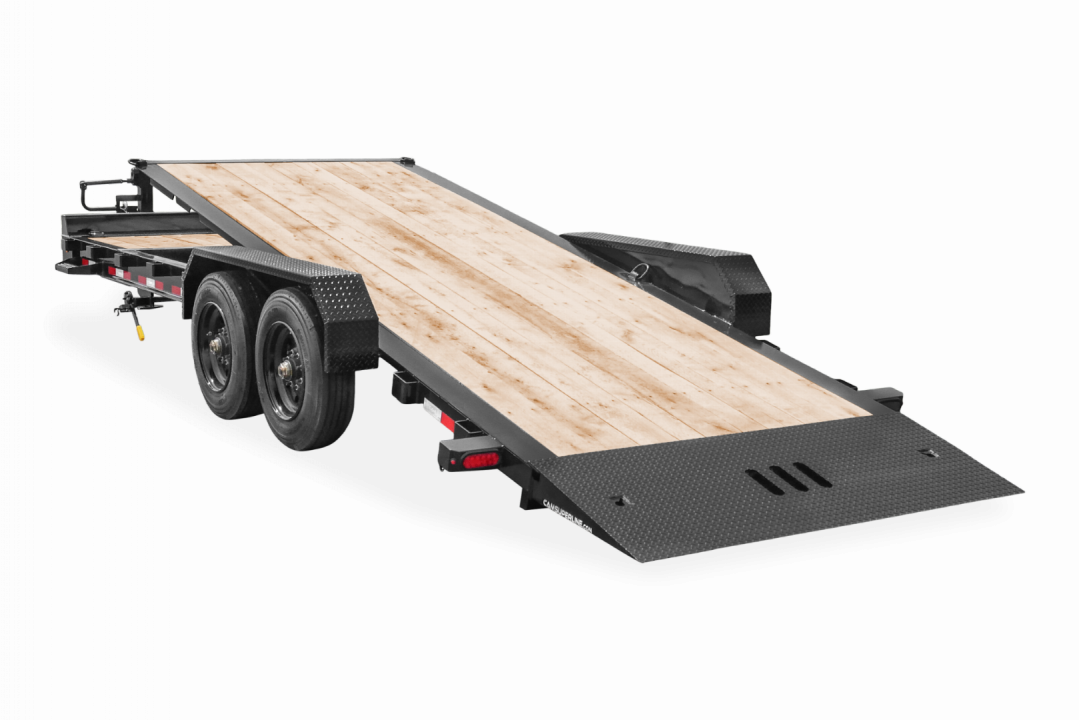 New 2027 CAM SUPERLINE 22' (4+18) HD "BEAST" Lo Pro Split Tilt Trailer (10K AXLES)