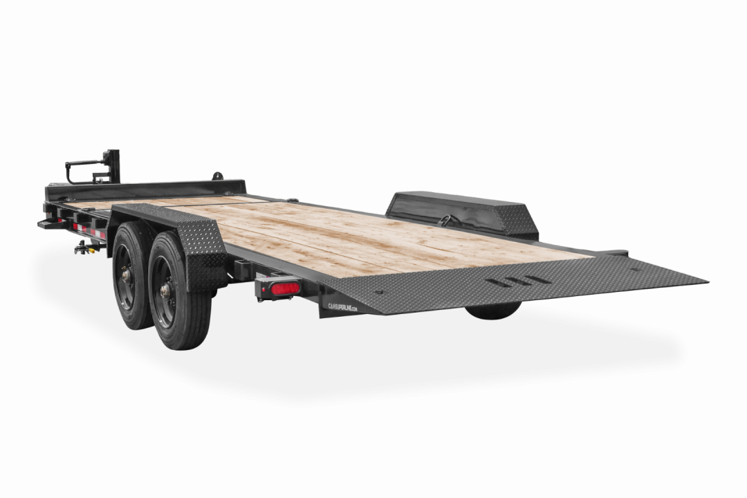 New 2027 CAM SUPERLINE 22' (4+18) HD "BEAST" Lo Pro Split Tilt Trailer (10K AXLES)