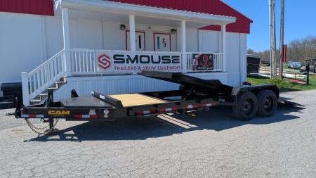 New 2027 CAM SUPERLINE 22' (4+18) HD "BEAST" Lo Pro Split Tilt Trailer (10K AXLES)