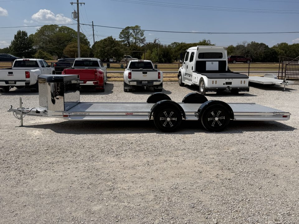 New 2027 Sundowner 22' Open Car Hauler Bumper Pull Ultra Series Car Hauler