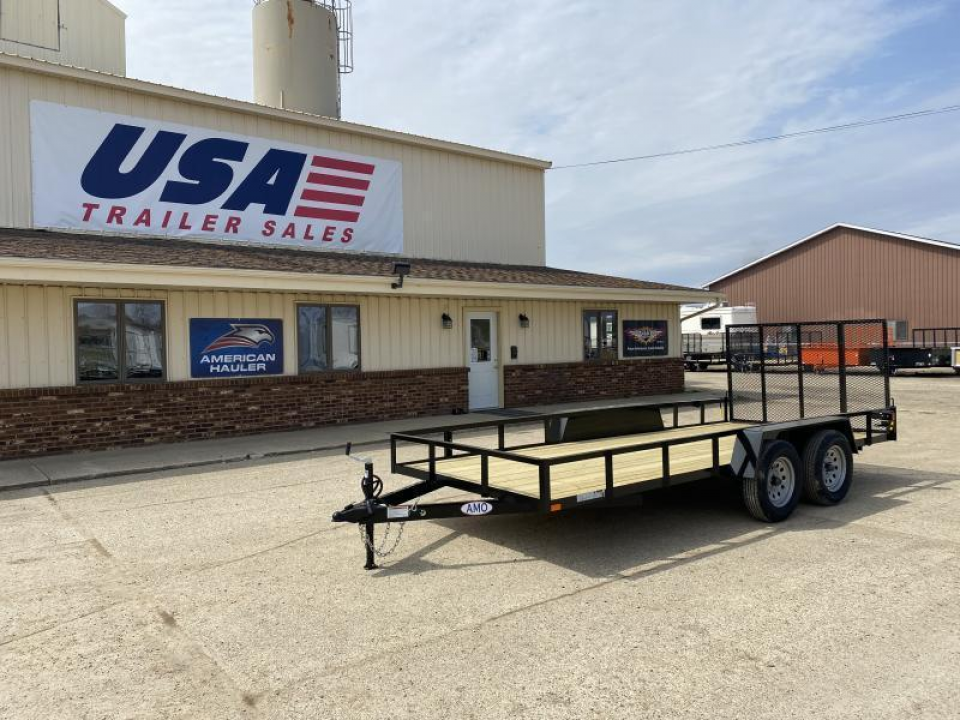 New 2026 AMO 82x16 TA2 Low Side 7K Landscape Trailer