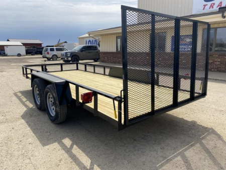 New 2026 AMO 82x16 TA2 Low Side 7K Landscape Trailer
