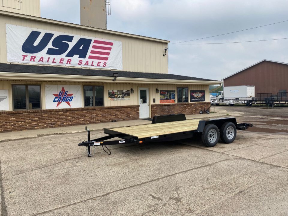 New 2027 AMO 82x16 TA1 Flat Deck 7K Car Hauler