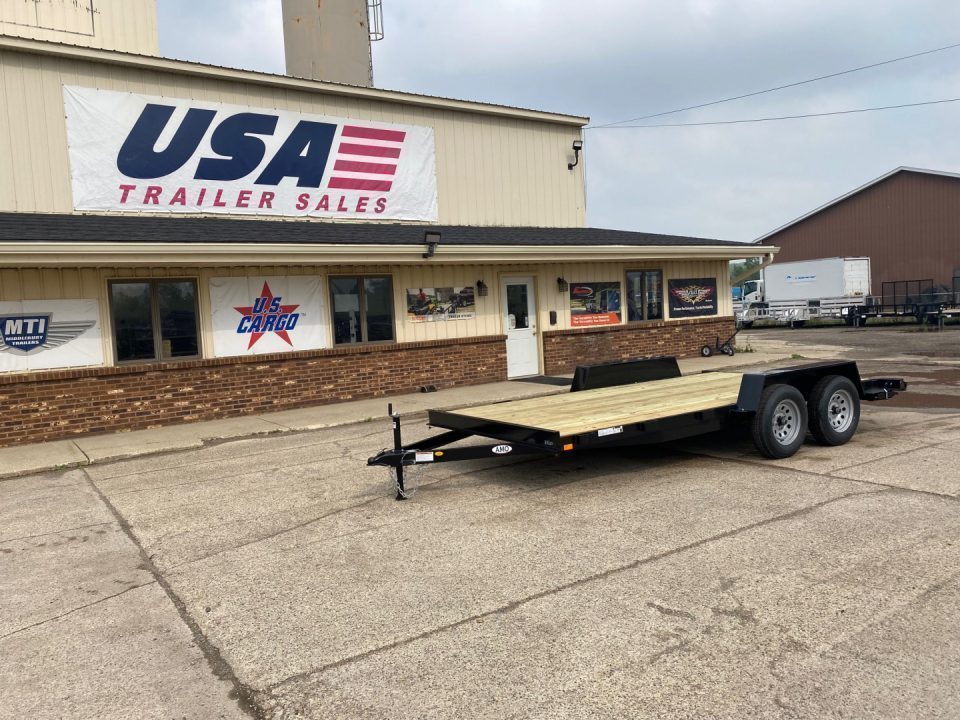 New 2027 AMO 82x16 TA1 Flat Deck 7K Car Hauler