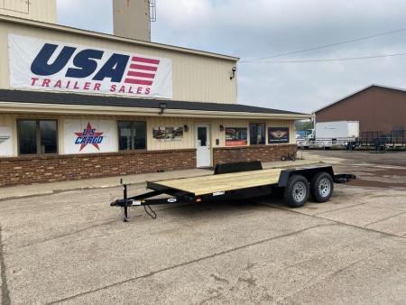 New 2027 AMO 82x16 TA1 Flat Deck 7K Car Hauler