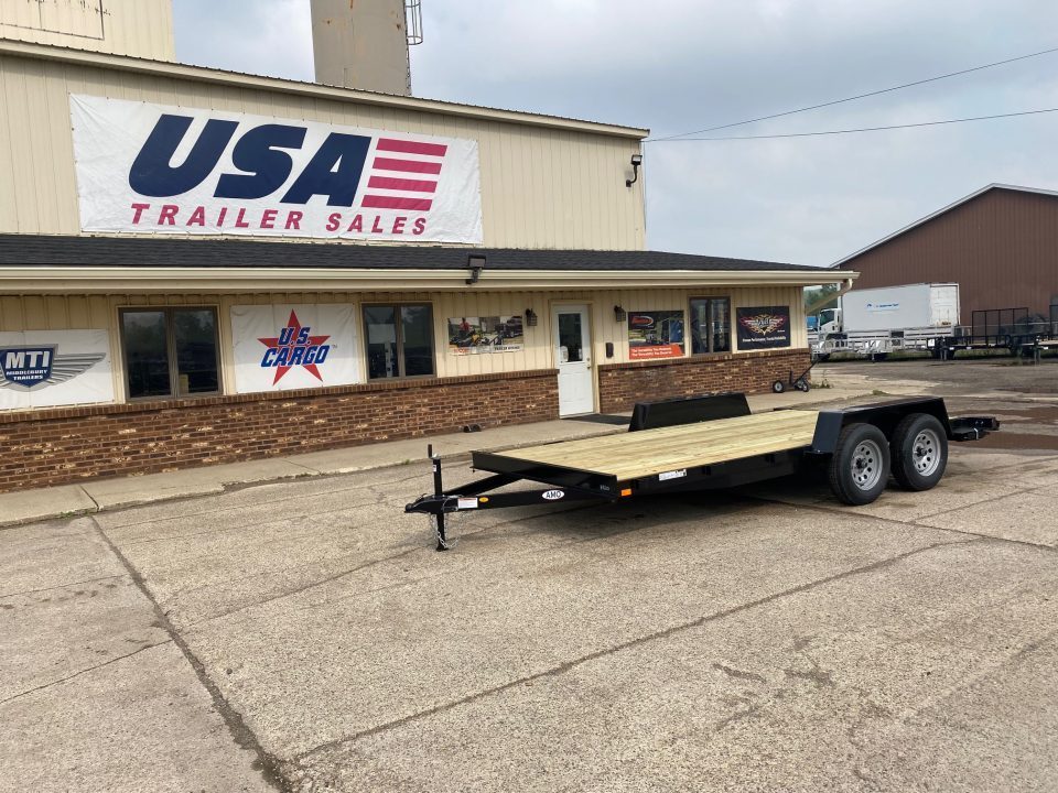 New 2027 AMO 82x16 TA2 Flat deck 7k Car Hauler