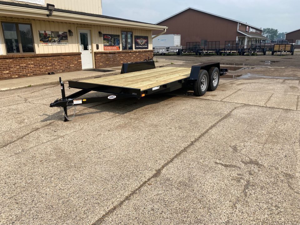 New 2027 AMO 82x16 TA2 Flat deck 7k Car Hauler