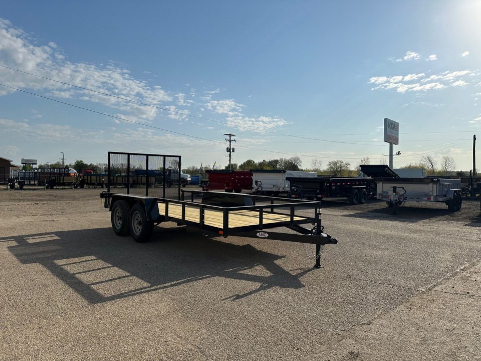 New 2026 AMO 76x14 TA1 Low Side 7K Landscape Trailer