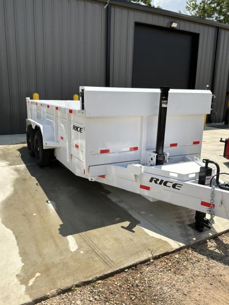 New 2026 Rice Trailers HDM14 Dump Trailer