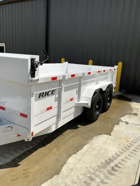 New 2026 Rice Trailers HDM14 Dump Trailer