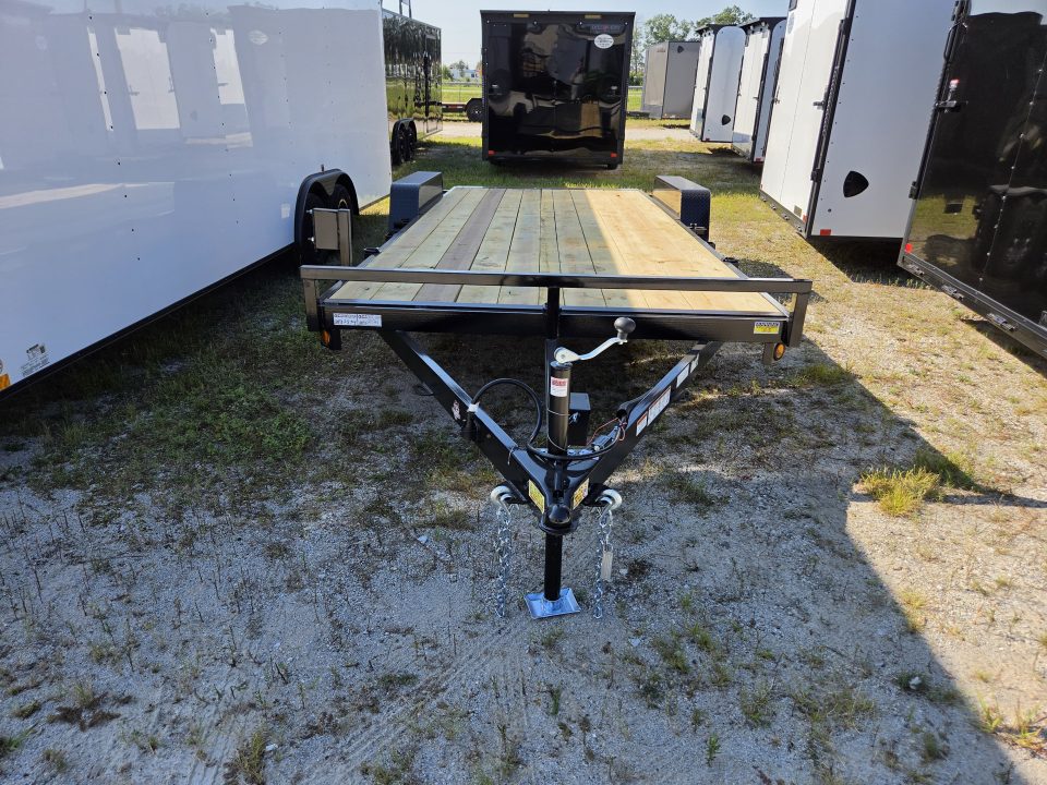 New 2027 Quality Steel and Aluminum 83" x 20' 10K Open Car Hauler #272574