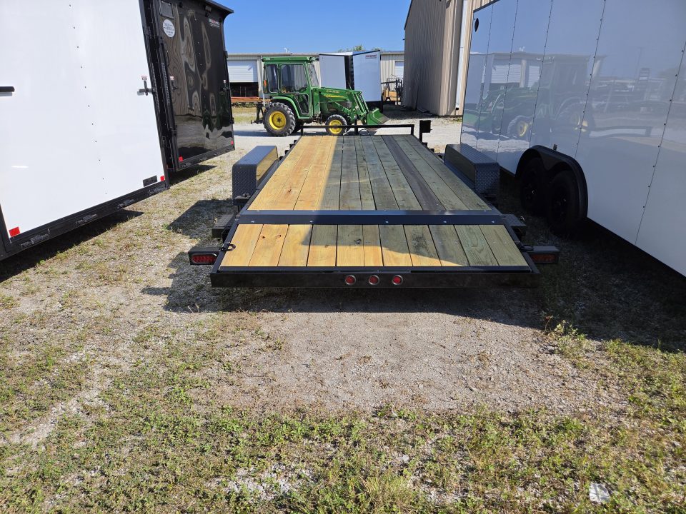 New 2027 Quality Steel and Aluminum 83" x 20' 10K Open Car Hauler #272574
