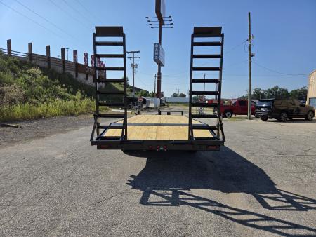 New 2027 Quality Steel and Aluminum 102" x 24' 14K Flatbed Deckover Trailer #272575 Deckover Trailer