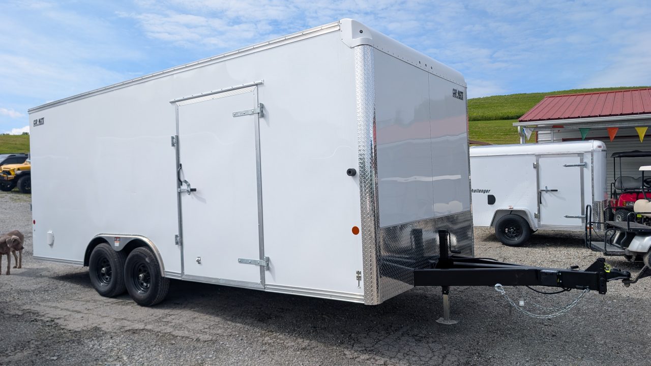 New 2026 Car Mate 8.5 x 20 HD Custom Car Hauler w/ Ramp (84" Inside - 9990# GVWR)